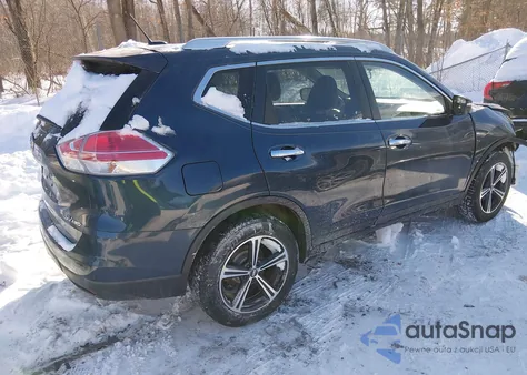 2015 Nissan Rogue Sv z USA, uszkodzony, nr VIN KNMAT2MV0FP529784